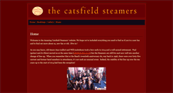 Desktop Screenshot of catsfieldsteamers.co.uk